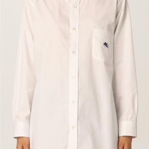 Etro White Button-Up Shirt